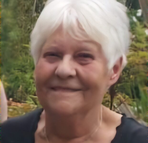 Marion smiles for the camera.