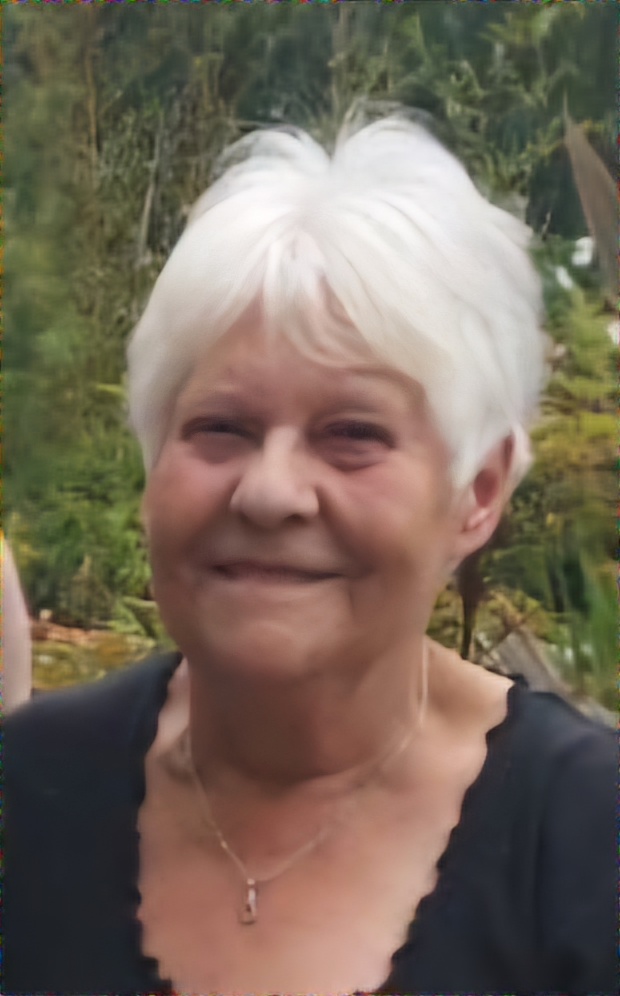 Marion smiles for the camera.
